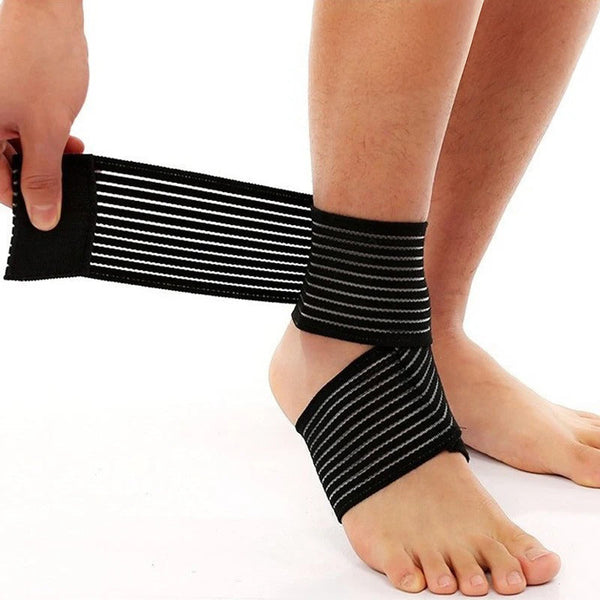 Elastisk kompressionslinda for kne, fotled & armbåge