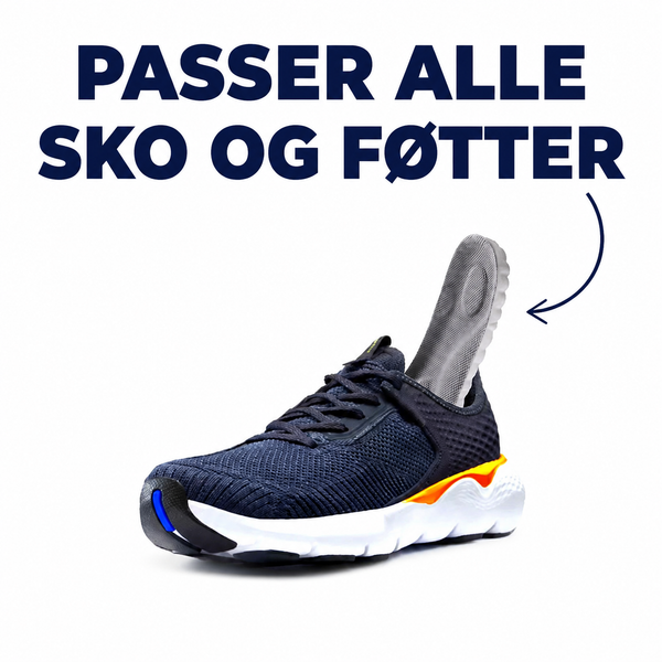 OrtoCloud 4D skoinnlegg for hælspore og fotsmerter