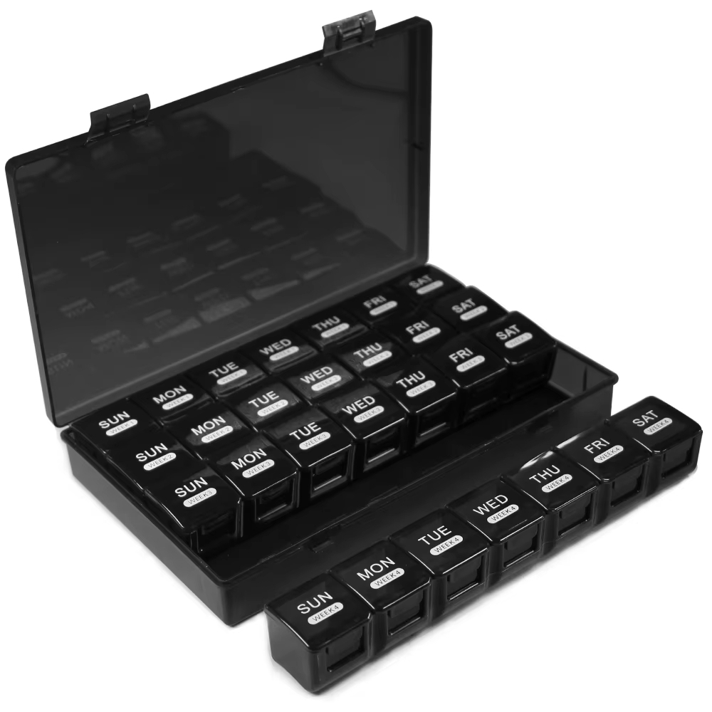 Pillerbox 4 veckor med daglig dosering (4x7dagar)