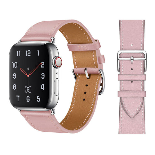 Apple Watch Remmer - Leather Strap Rosa
