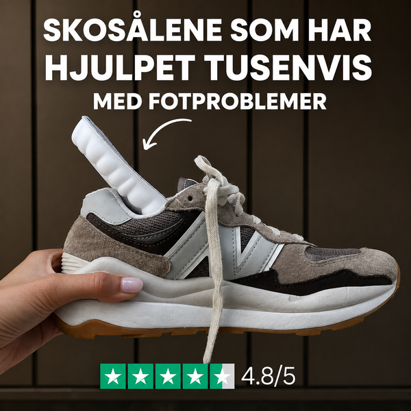 OrtoCloud 4D skoinnlegg for hælspore og fotsmerter