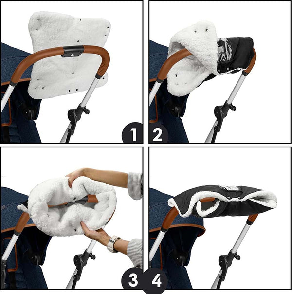 Barnvagnshandskar - handvärmare for barnvagn