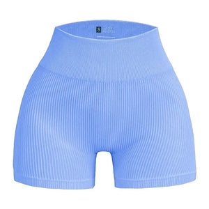 Ribbade träningsshorts