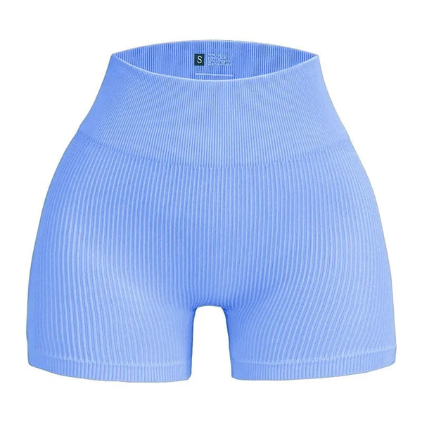 Ribbade träningsshorts