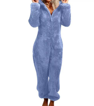 Fleece jumpsuit dam