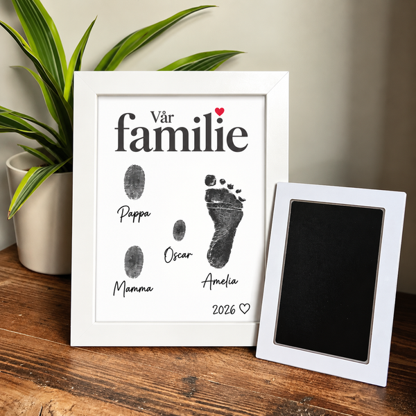 LilleMinne™ – Hånd- og fotavtrykk for baby