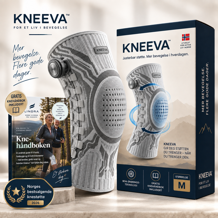 Kneeva™ – Knestøtten som lindrer smerter og gir umiddelbar stabilitet