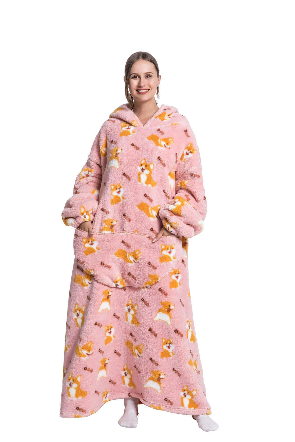Myshoodie oversized - varm, mysig og stor hoodie