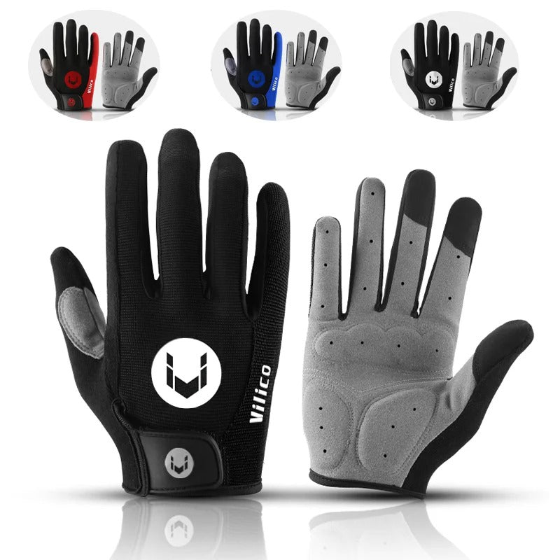 Cykelhandskar vattenavvisande, tre finger touchscreen