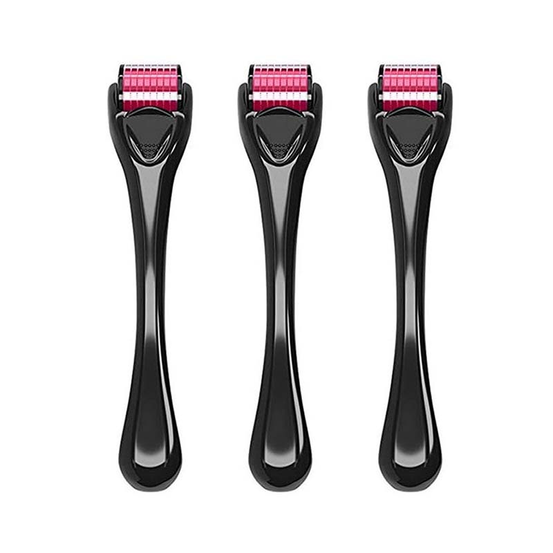 Dermaroller paket for hudpleie 0.25, 0.5 og 1.0 mm