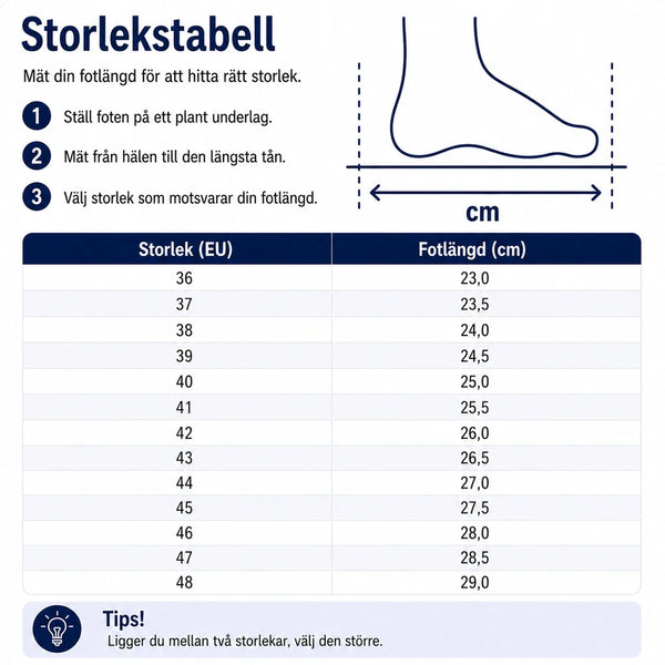 Skor med slip-on for promenader med greppande sula