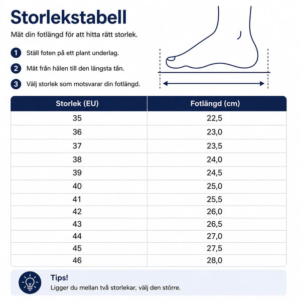 Ortopediske sko for diabetiker - extra komfort for hovne føtter