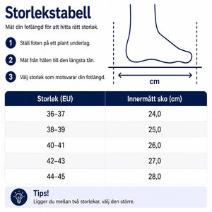 Støtdempende tøfler