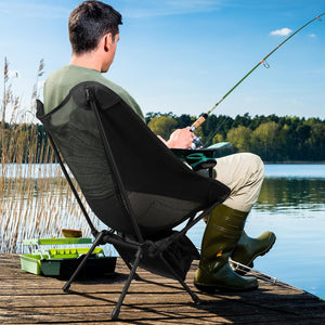ErgoChair - hopfällbar stol for strand, camping & fritid