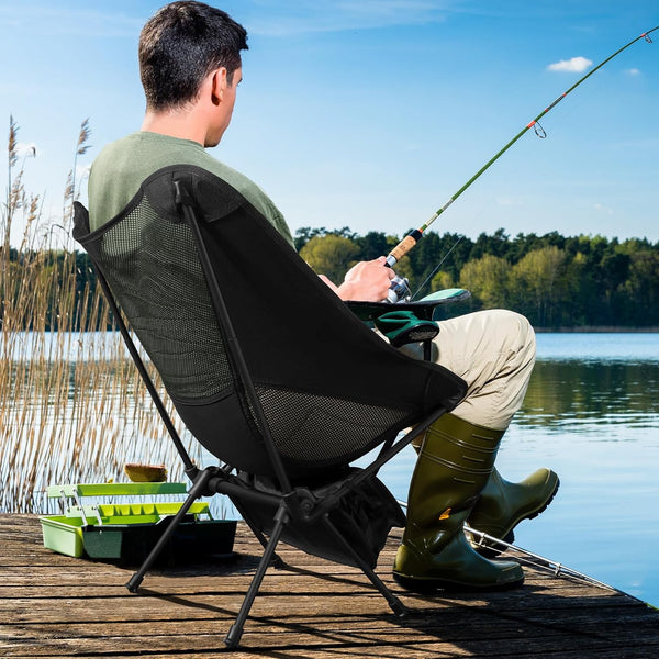 ErgoChair - hopfällbar stol for strand, camping & fritid
