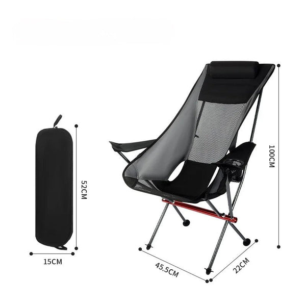 ErgoChair PRO - Hopfällbar stol for strand, camping & fritid
