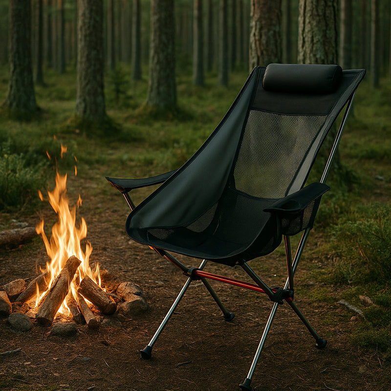 ErgoChair PRO - Hopfällbar stol for strand, camping & fritid