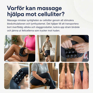 ErgoRoller massageroller for celluliter og muskelmassage