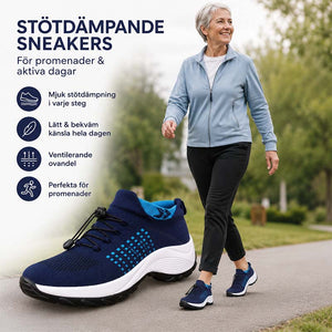 ErgoShoe - støtdempende skor for promenader og arbete