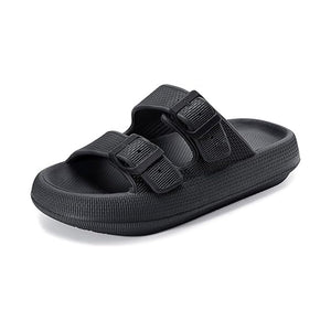 Ergonomiska tøfler med spännen