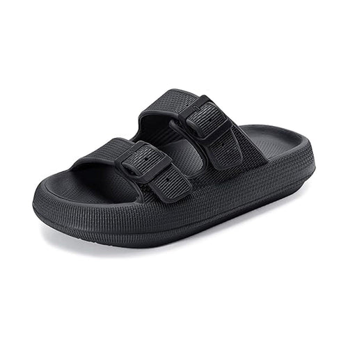 Ergonomiska tøfler med spännen