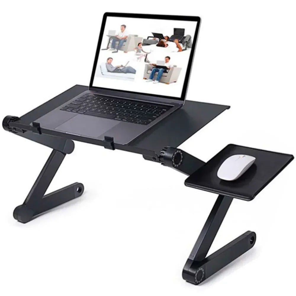 Ergonomiskt laptopstativ - justerbar höjd & vinkel for bedre holdning