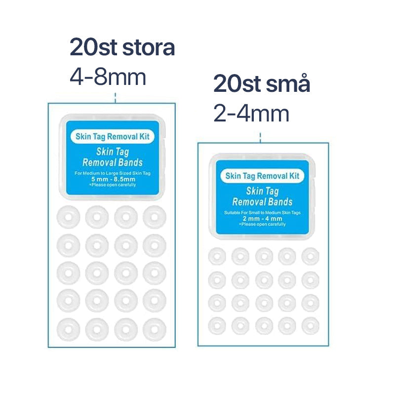 Refill - 40st extra ringar for hudfliksborttagaren