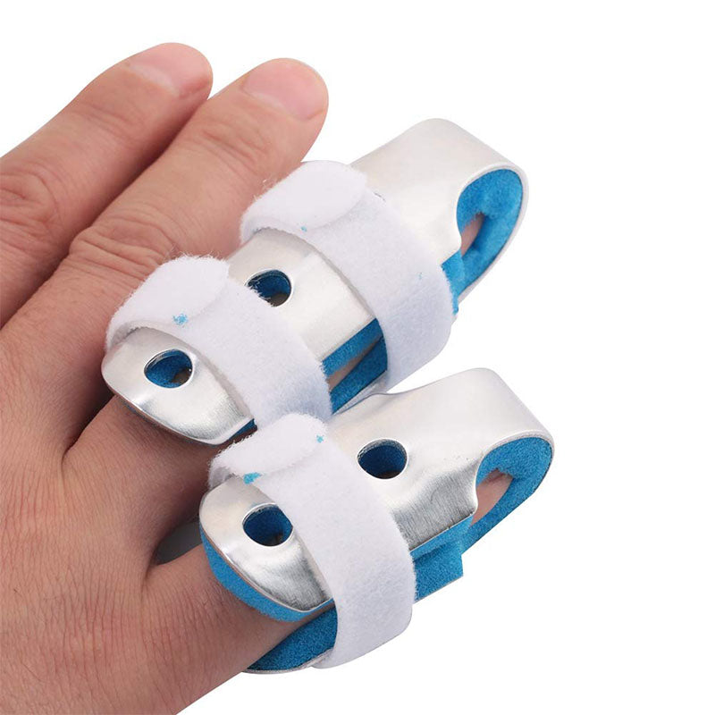 Fingerskena i aluminium for stukning og stabilisering
