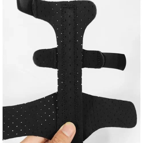Fingerskena med aluminiumstöd - støtte for finger og handled