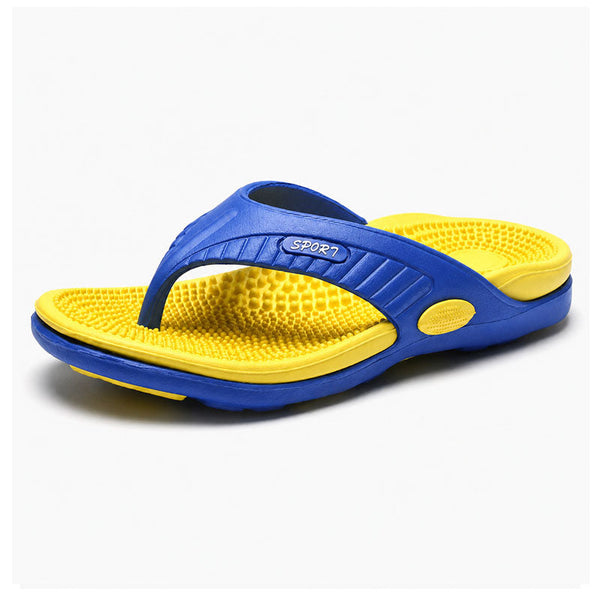 Flip flops med massagesula og halkgrepp