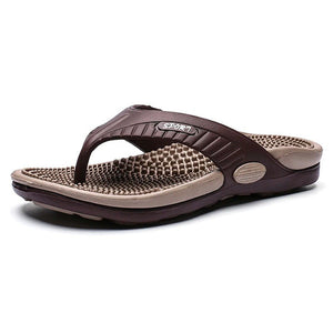 Flip flops med massagesula og halkgrepp