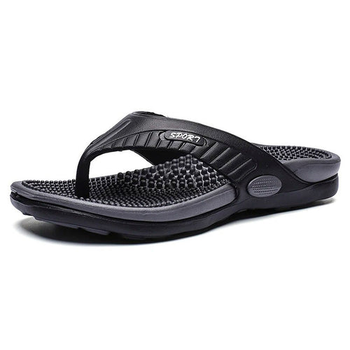 Flip flops med massagesula og halkgrepp
