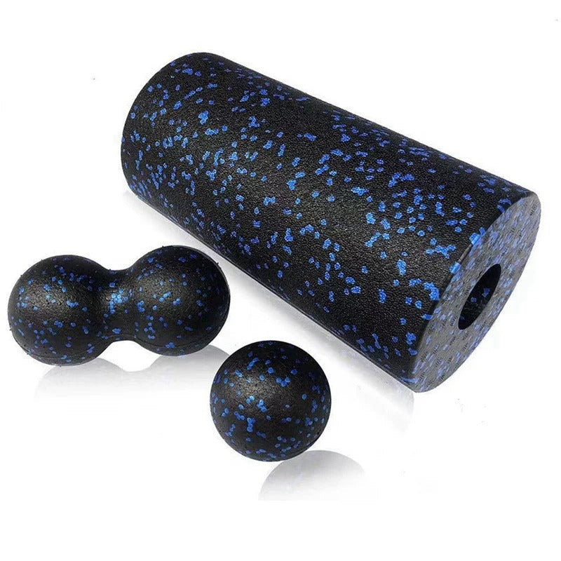 Massasjeballer & foamroller for stel rygg og spända muskler