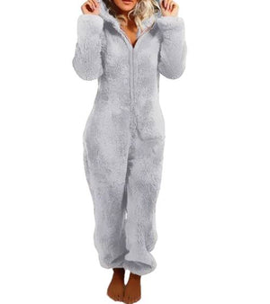Fleece jumpsuit dam