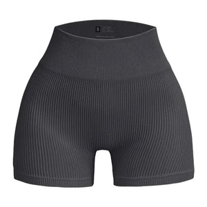 Ribbade träningsshorts