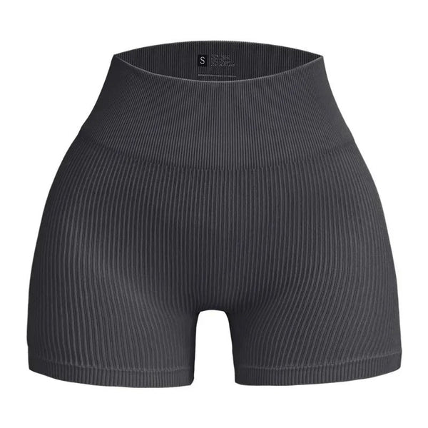 Ribbade träningsshorts