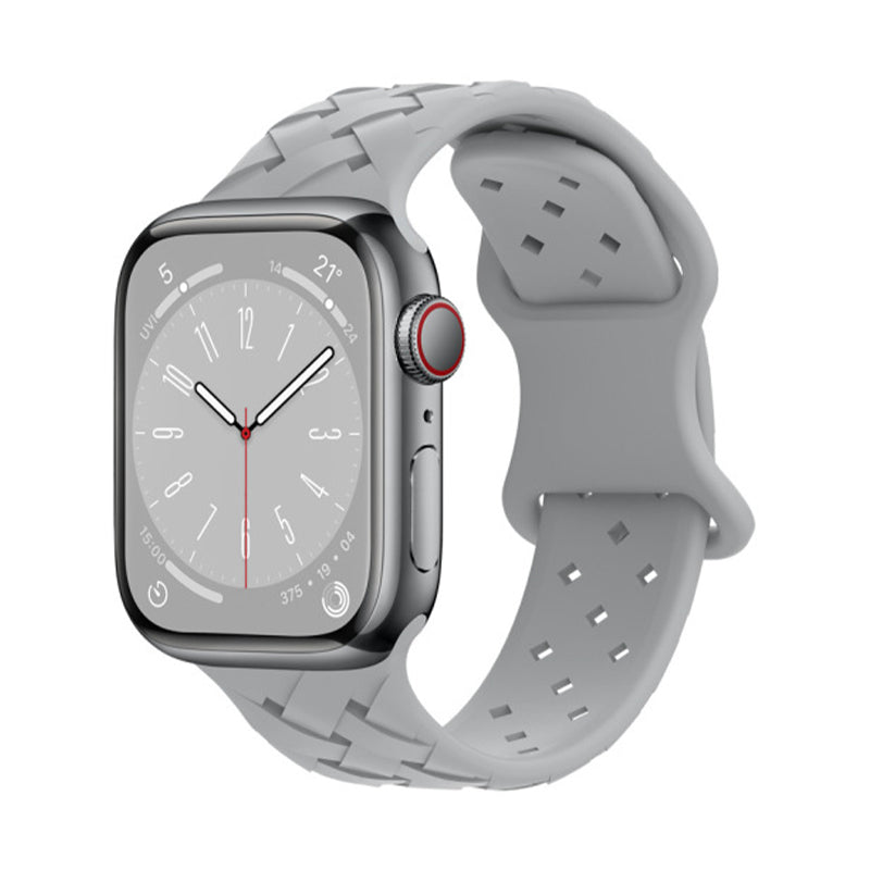 Apple Watch Remmer - Braided Silicon Grå
