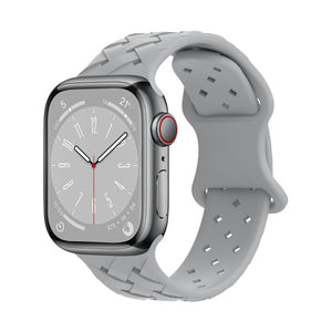 Apple Watch Remmer - Braided Silicon Grå