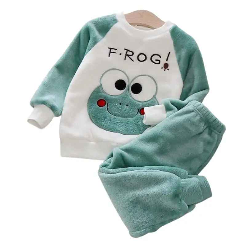 Pyjamas fleece barn - mysigt 2-delat set
