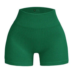 Ribbade träningsshorts