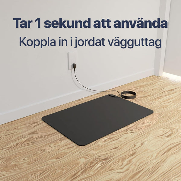 Jordningsmatta grounding matta