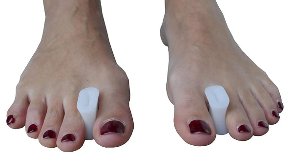 Hallux valgus tåskiljare i silikon - støtte & avlastning (2st)