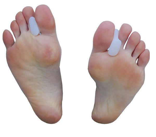 Hallux valgus tåskiljare i silikon - støtte & avlastning (2st)