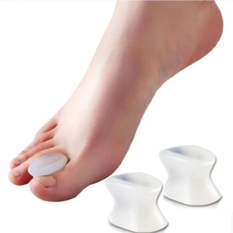 Hallux valgus tåskiljare i silikon - støtte & avlastning (2st)