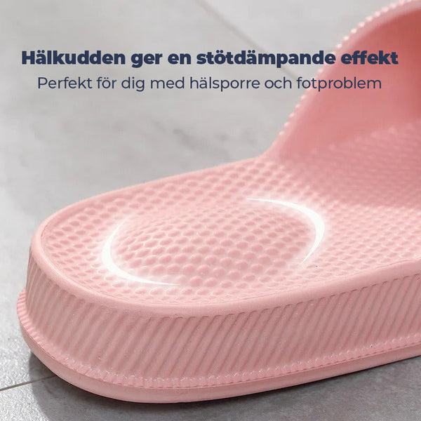 Hältofflor for hælspore, plantar fasciit & ømme føtter