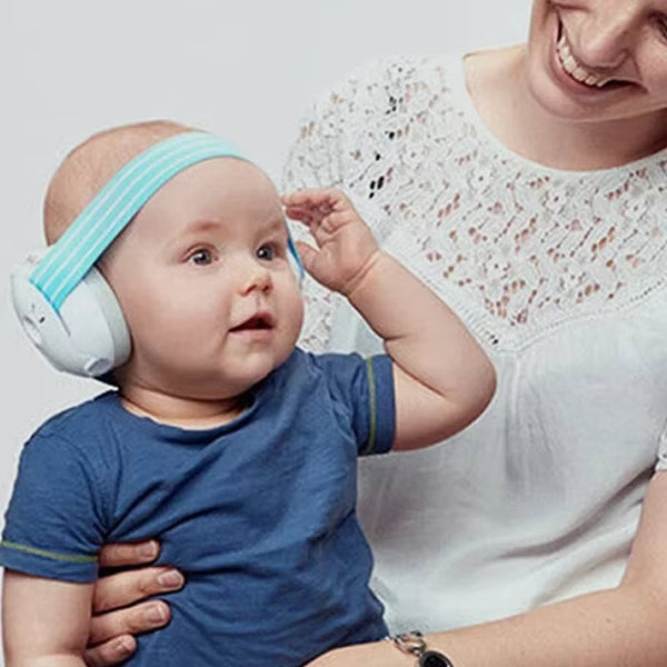 Ljuddämpande babyhörselskydd