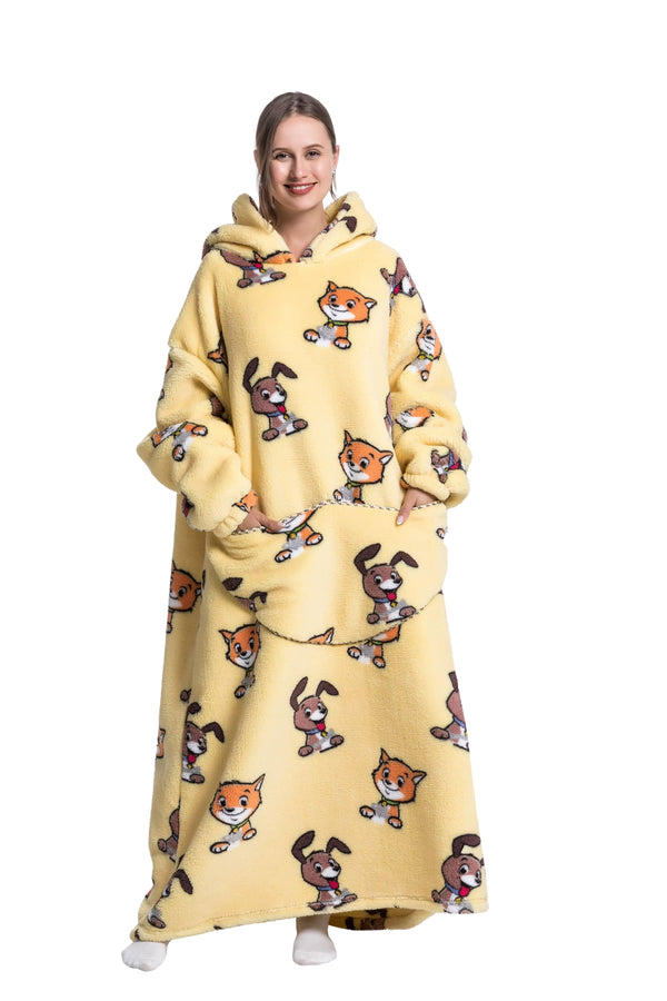 Myshoodie oversized - varm, mysig og stor hoodie