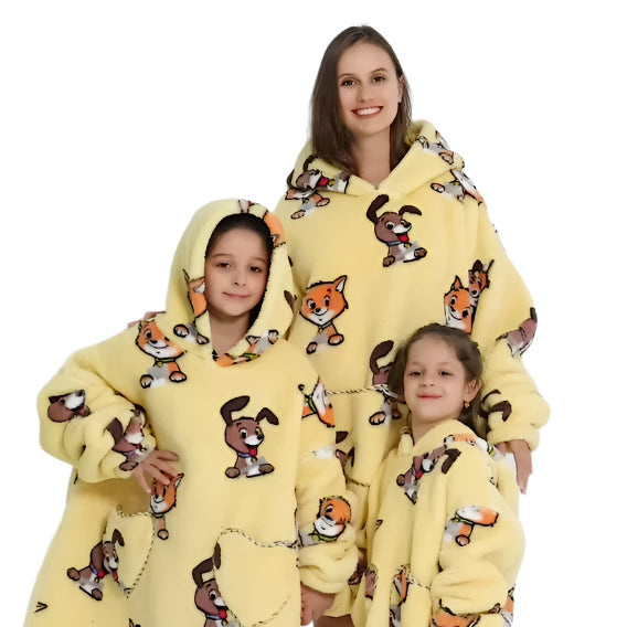 Myshoodie oversized - varm, mysig og stor hoodie