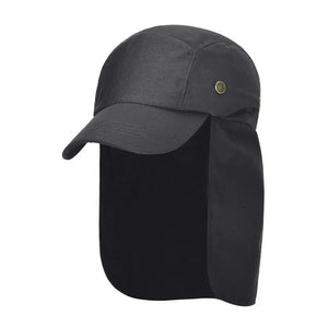 Keps med solskydd for hals og nakke (UPF40+)