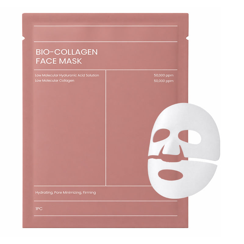 Kollagenmask for ansiktet for torr og trött hud
